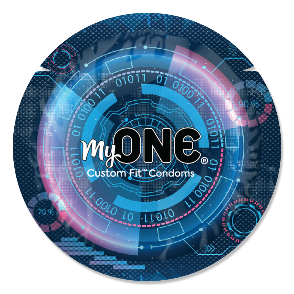 MyONE «Custom Fit» Maßkondome, Größe 55J (36 St.), Vorratsbox